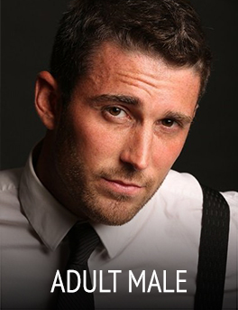 Adult male models to hire and book