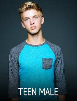 Teen boy models to hire and book